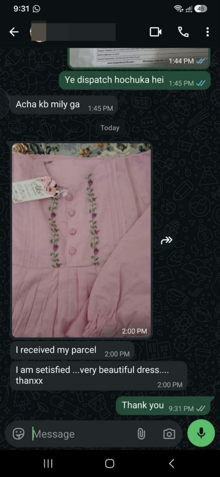 Customer review of AKS BY AYESHA